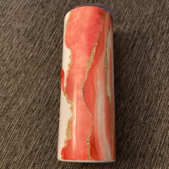 Breast Cancer 20oz. Tumbler NWT Handmade - Picture 3 of 10